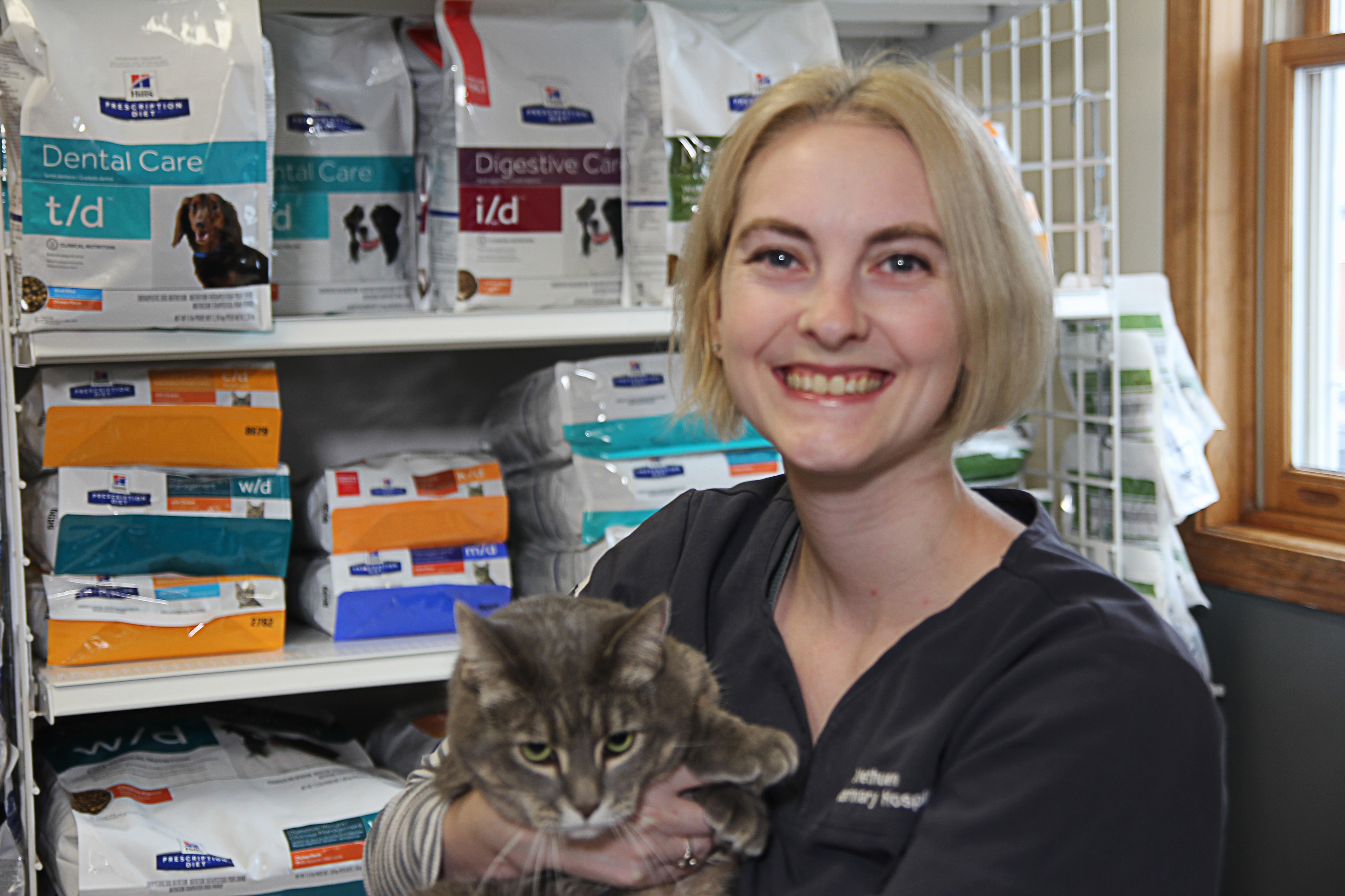 Kristen (with Jasmine)  Veterinary Technician